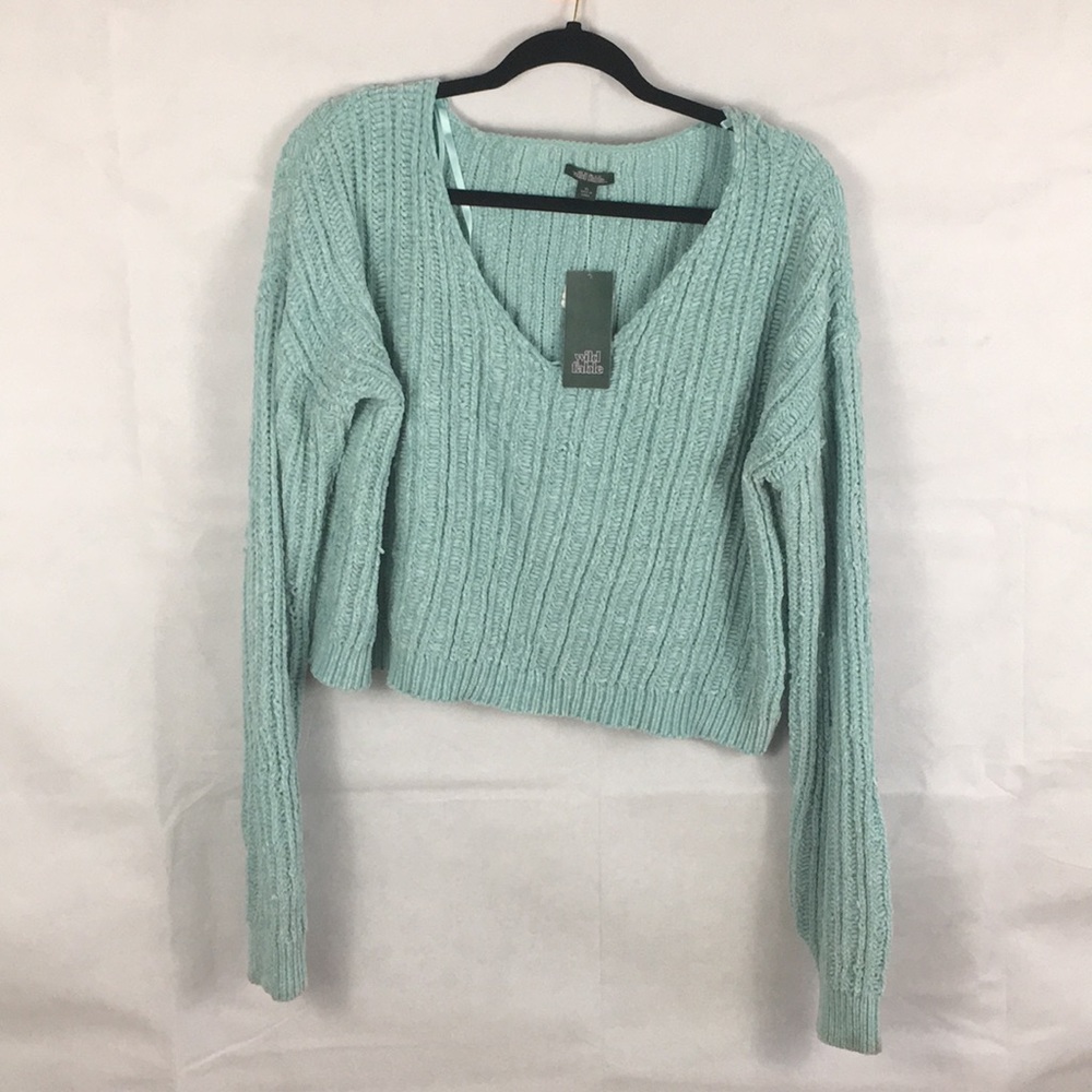 Light blue sweater#44